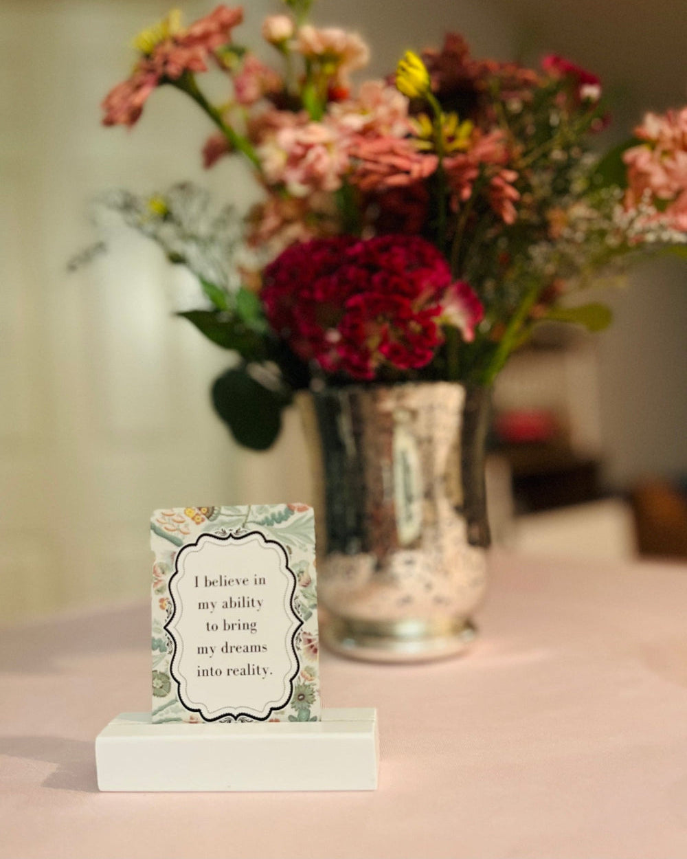 Affirmation Card Holder