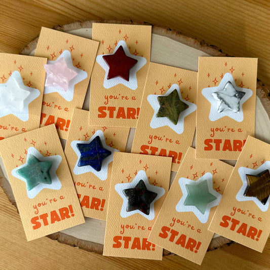 "You're a Star!" Mini Crystal Greeting Card