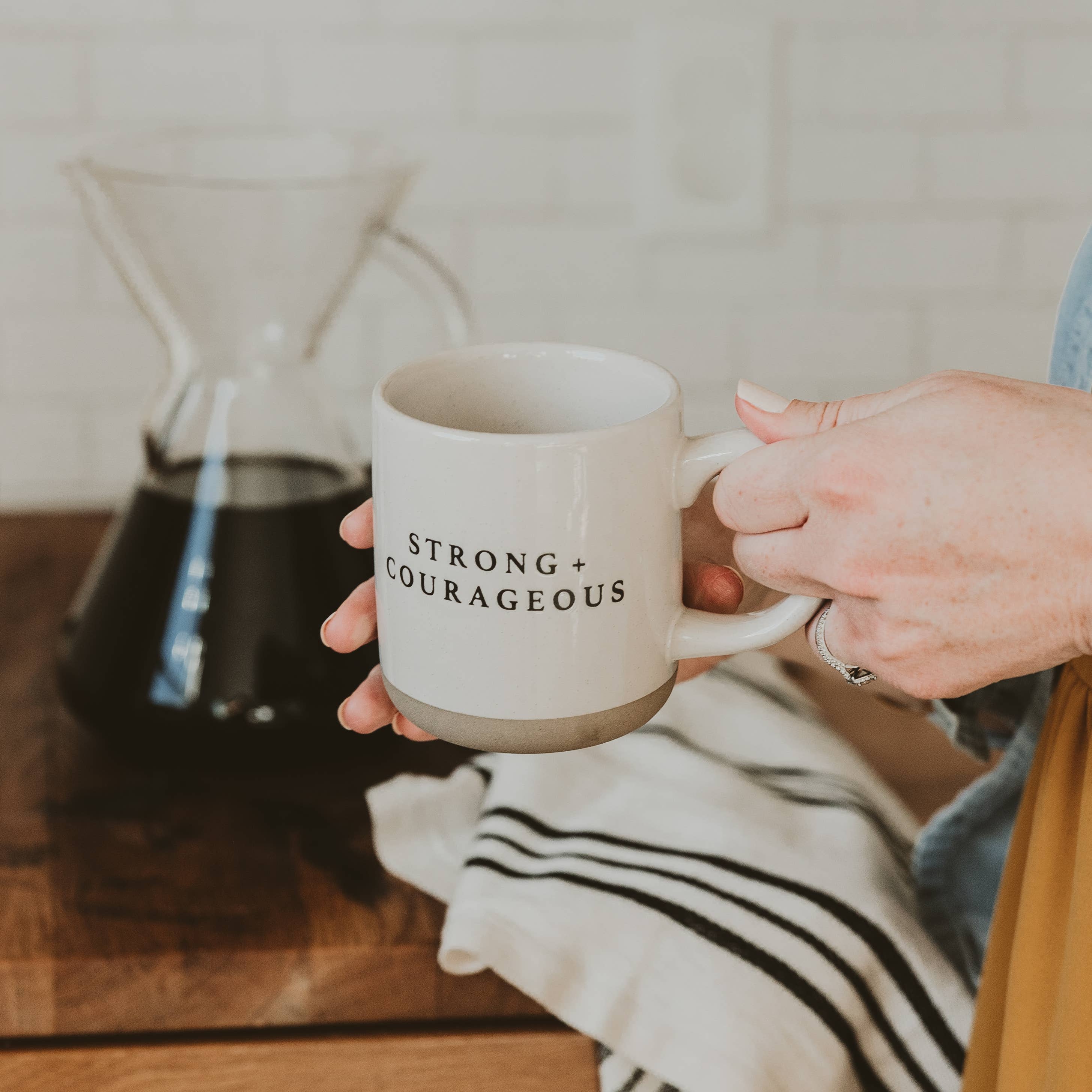 Strong & Courageous Coffee Mug