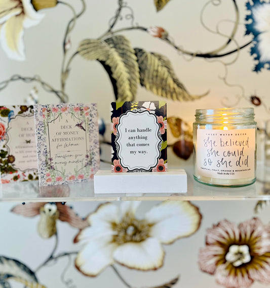 Affirmation Card Holder