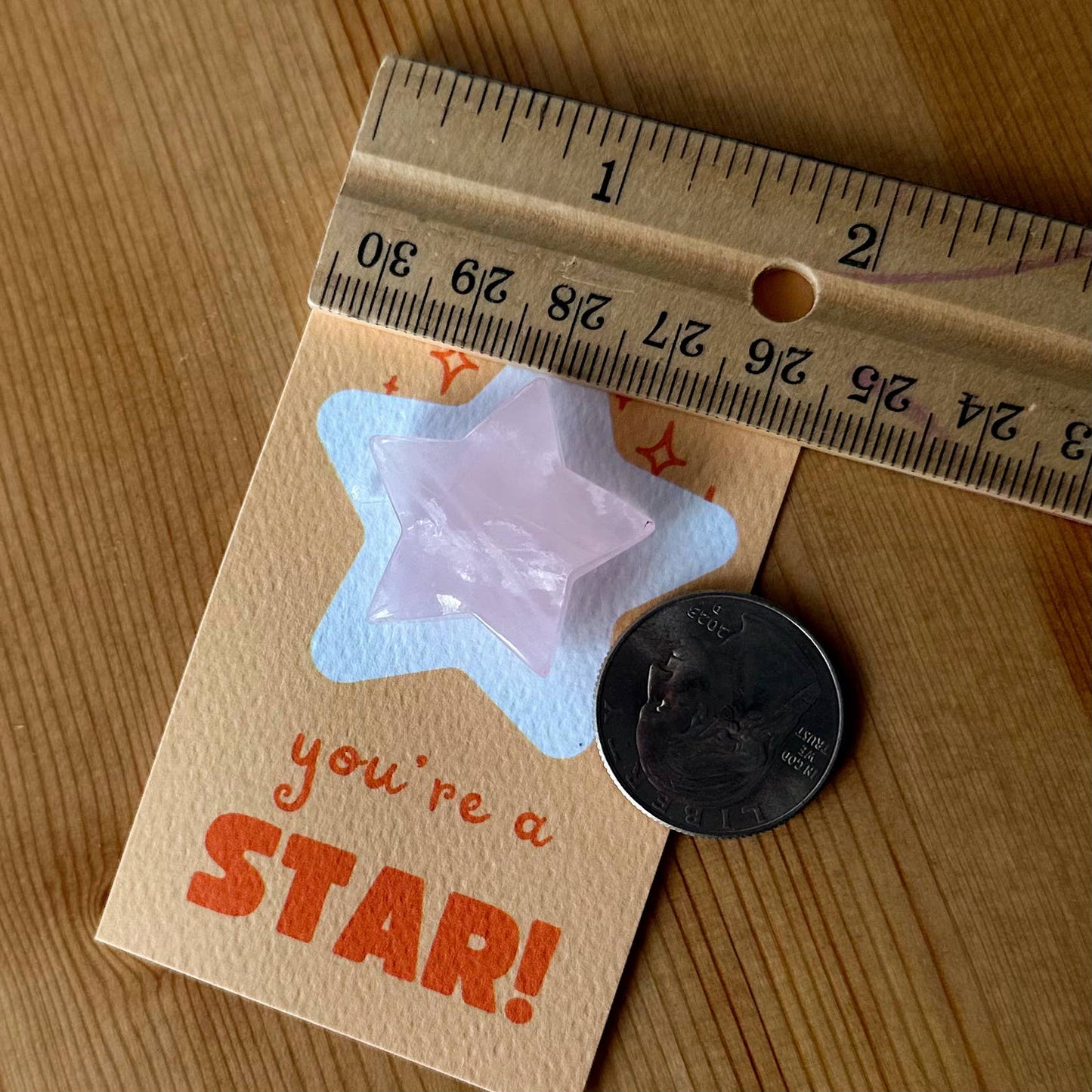 "You're a Star!" Mini Crystal Greeting Card