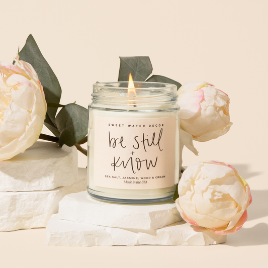 Be Still and Know - Mantra Candle