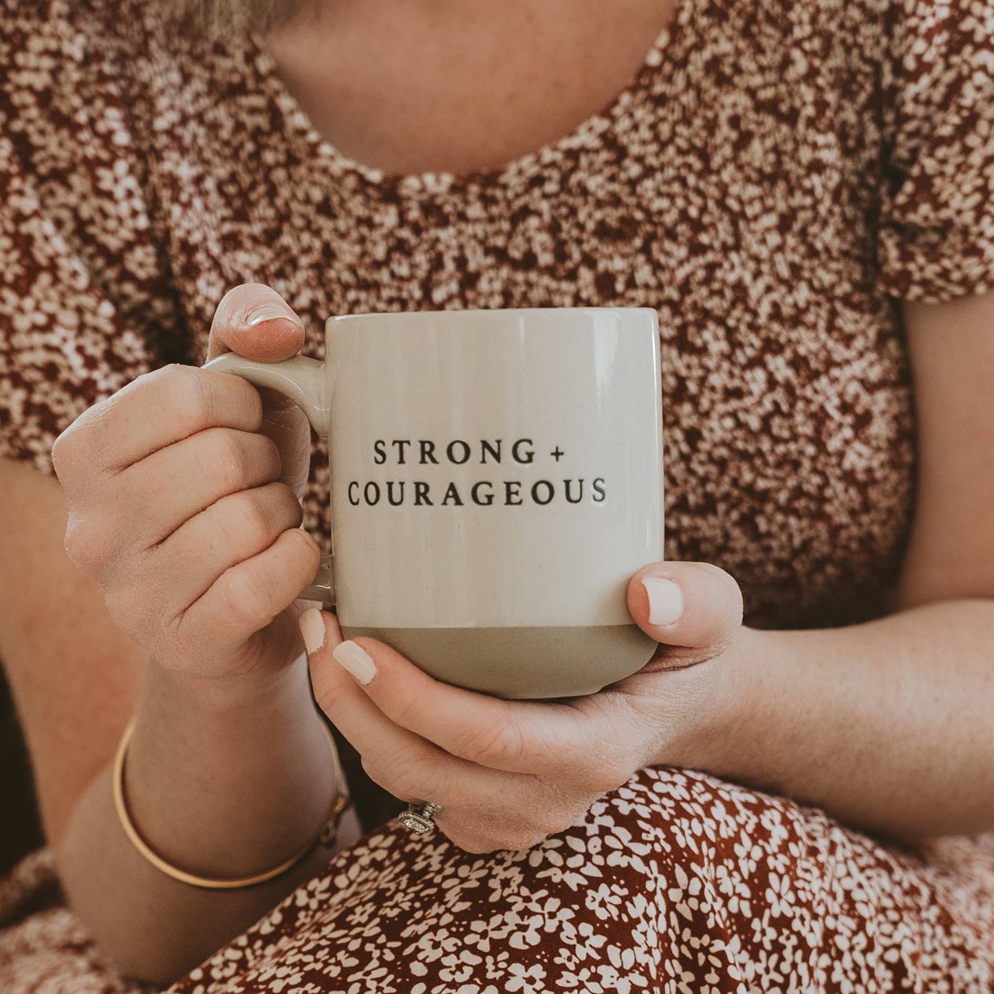 Strong & Courageous Coffee Mug